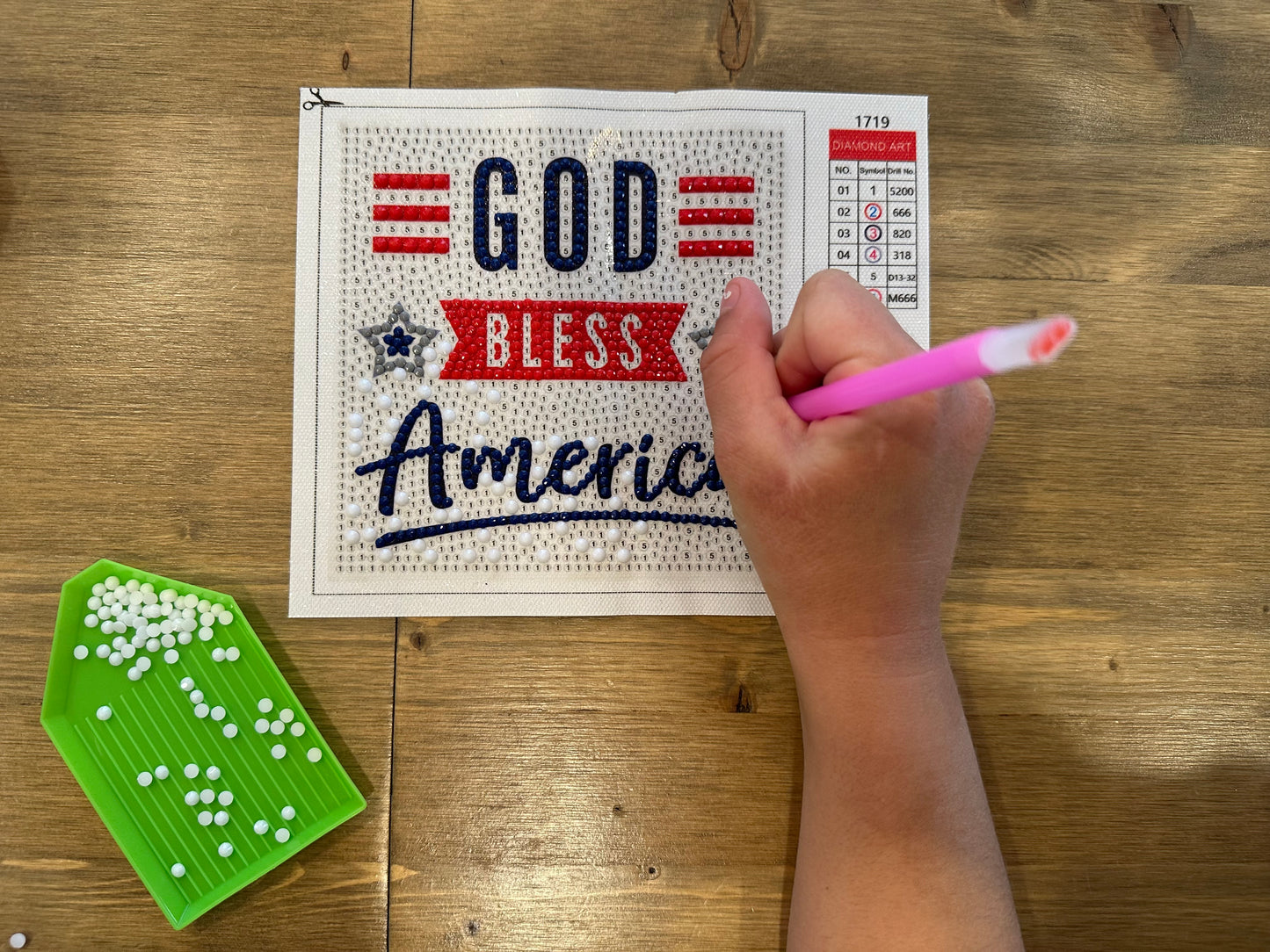 God Bless America Diamond Painting Kit