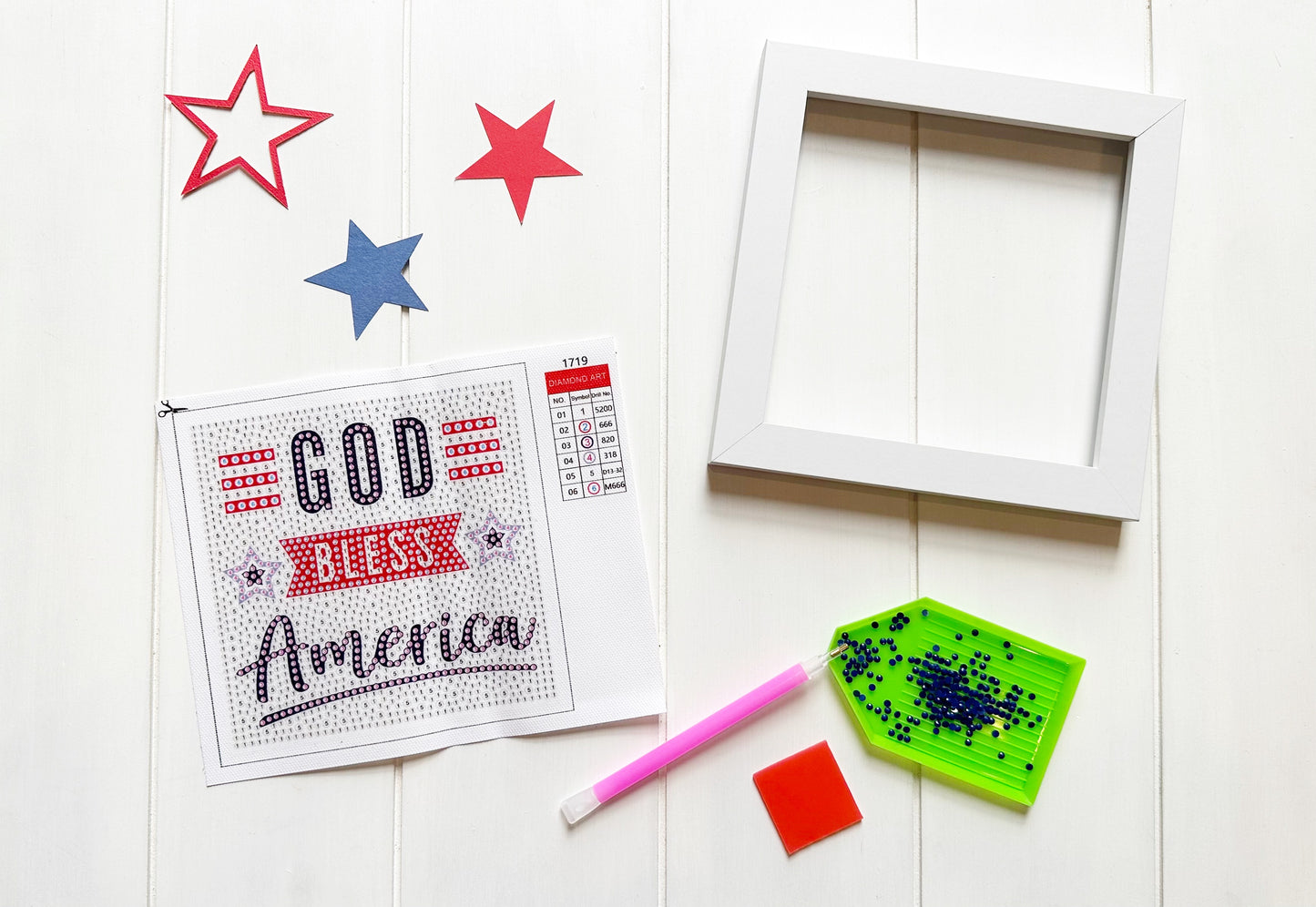 God Bless America Diamond Painting Kit