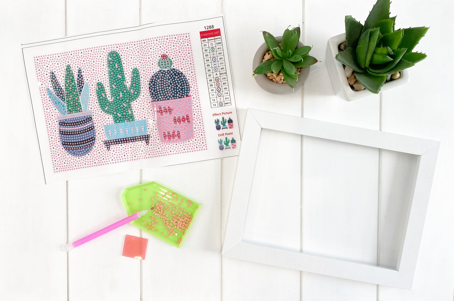 Cactus Diamond Painting Kit