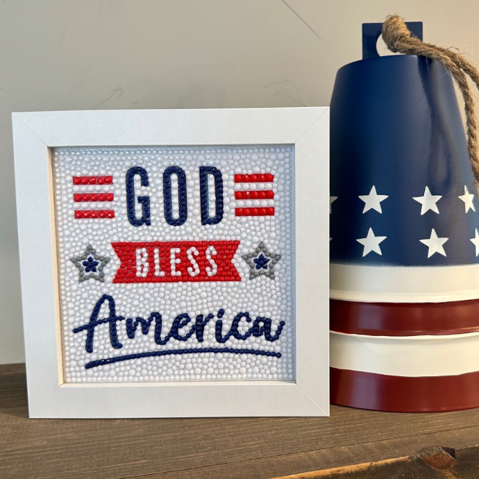 God Bless America Diamond Painting Kit